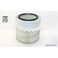 Wesfil air filter for Mitsubishi Fuso Canter FE339 3.9L D 10/93-1995 Diesel 4Cyl 4D34 DI