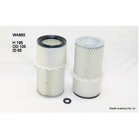 Wesfil air filter for Komatsu PC10-7  Excavator 3D78N 