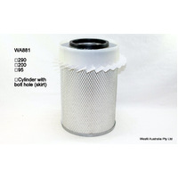 Wesfil air filter for Hino Bus BX340 5.9L D 1976-1978 Diesel 6Cyl EH100