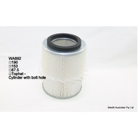 Wesfil air filter for Mitsubishi Triton 2.8L TD 10/96-08/06 MK Turbo Diesel 4Cyl 4M40