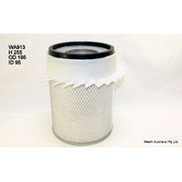 Wesfil air filter for Mitsubishi Fuso Fighter FK115 6.6L D 1978-1986 Diesel 6Cyl 6D14 DI OHV 12V