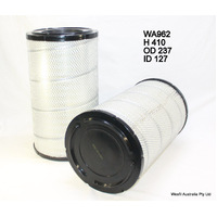 Wesfil air filter for Mitsubishi Fuso Fighter FM65 7.5L TD 11/02-01/08 Turbo Diesel 6Cyl 6M60