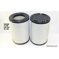 Wesfil air filter for Hino Poncho – HX9J 5.3L TD 2016-on HX Turbo Diesel 4Cyl J05E-TS CRD