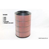 Wesfil air filter for Hino Ranger 9 - FG1J 8.0L TD 1996-2002 Turbo Diesel 6Cyl J08C DI SOHC 24V