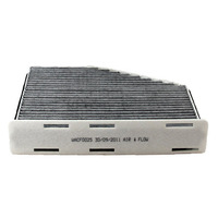 Cooper cabin filter for Volkswagen Golf 1.4L 05/07-09/09 1K Petrol Turbo/Supercharged 4Cyl BLG