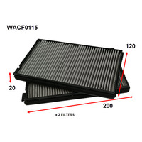 Cooper cabin filter for Hyundai H1 2.5L TD 02/08-08/12 TQ Turbo Diesel 4Cyl D4CB