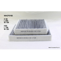 Cooper cabin filter for Peugeot 2008 1.2L 10/13-01/17 A94 Petrol 3Cyl EB2