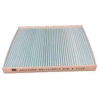 Cooper cabin filter for Fiat 500 1.3L JTD 02/08-09/10 150 Turbo Diesel 4Cyl 169A1000 DOHC 16V WCO113 = Purflux Housing