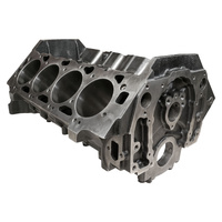 VPW Warlord Engine Block, BB Chevrolet Gen 6, 9.800'' deck, 4.275 in. Bore, Nodular 4 Bolt Mains caps, 1 piece RMS, Each