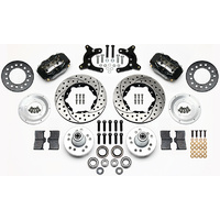 Wilwood Forged Dynalite Pro Series Front Brake Kit Suit Dodge Dart 63-72 With 9" Drum Brake Spindles WB140-11022-D