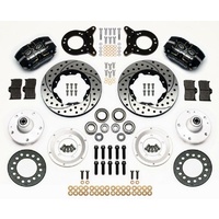 Wilwood Dynapro Dust-Boot Front Brake Kit - 4-Piston 11" Suit 63-69 for Ford Fairlane, Falcon, Ranchero, Torino & 63-67 Mercury Comet, Cougar WB140-13