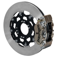 Wilwood Billet Narrow Dynalite Radial Mount Sprint Inboard Brake Kit 1.75"/1.75" Bore Size, 0.81" Disc Width, 7816 Pad Plate WB140-13496