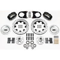 Wilwood Forged Dynalite Dust Boot Big Brake Front Kit - 4-Piston 12.19" Suit for Ford 1937-41 WB140-8583-D-DB