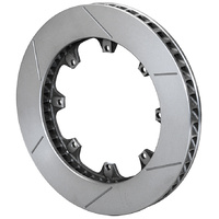 Wilwood GT 48 Curved Vane Slotted Rotor R/H 12.19" O.D x 1.25" Thick, 0.316" Hole Size, 8 x 7.00" Bolt Circle, 6.38" Lug I.D WB160-11839