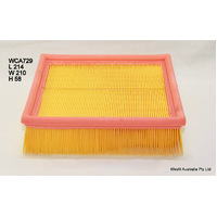 Wesfil air filter for Porsche 924 2.0L 1977-08/82 Petrol 4Cyl XJ