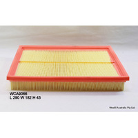 Wesfil air filter for Holden Calibra 2.0L 10/91-1998 YE/YE95 Petrol 4Cyl C20LET/XE