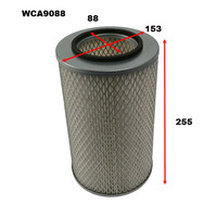 Wesfil air filter for Rolls Royce Silver Shadow MK2 6.8L V8 1977-1981 Petrol Twin Carb Twin