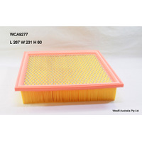 Wesfil air filter for Volkswagen Golf 1.8L 10/95-06/00 1H Petrol 4Cyl ADZ