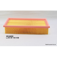 Wesfil air filter for Land Rover Freelander 1.8L 03/98-11/00 L314 Petrol 4Cyl 18K MPFI DOHC 16V