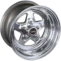 Weld Racing ProStar 15" x 12" Wheel Polished Finish 5 x 4.75" Bolt Circle with 4.5" Backspace