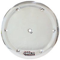 Weld Racing Sprint Mud Cover Polished Suit 15" Wheel, 6 Dzus Hole