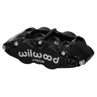 Wilwood Caliper FNSL6R Radial 1.10 in. Rotor Width 14.00 in. Rotor Dia. 1.62/1.12/1.12 in. Bore RH Alum Black Each