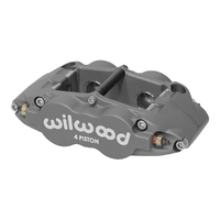 Wilwood Caliper FSL4R Radial 1.25 in. Rotor Width 14.00 in. Rotor Dia. 1.88/1.62 in. Bore RH Aluminum Ano Each