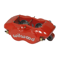 Wilwood Caliper FDLI-DS Lug 0.81 in. Rotor Width 13.06 in. Rotor Dia. 1.38/1.38 in. Bore Universal Alum Red Each