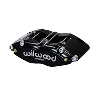 Wilwood Caliper DPR Radial 1.00 in. Rotor Width 12.19 in. Rotor Dia. 1.38/1.38 in. Bore Universal Aluminum Black Each