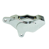 Wilwood Caliper GP310 Lug 0.25 in. Rotor Width 11.50 in. Rotor Dia. 1.25/1.25 in. Bore RH Aluminum Chrome Each