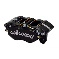 Wilwood Caliper NDP Lug 0.81 in. Rotor Width 12.72 in. Rotor Dia. 1.00/1.00 in. Bore Universal Aluminum Black Each