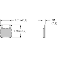 Wilwood PAD 4908CM GP200  AXLE SET