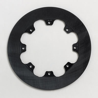 Wilwood Rotor 0.35 in. Width 11.44 in. Dia. 8x7.00 in. Rotor 6.38 in. Lug ID Steel Solid Vane Solid Plain Face Black Oxide Universal Each