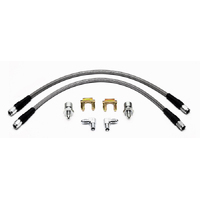 Wilwood Flexline 16.00 in. Length -3 Female to -3 Female For Chevrolet 55-57 Universal 16 in. Kit