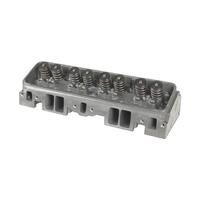 World Cylinder Head Sportsman II Cast Iron Assembled 64cc Chamber 200cc Intake Runner Chevy 302/327/350/400