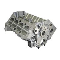 World Engine Block Cast Iron Motown II SB Chev Iron Block - 9.025" Deck 3.995" Bore  Std Lifters 350 Mains Nodular Caps