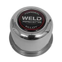 Weld Racing Wheel Aluminium Center CAP 5-LUG 3.16' ODX2.20'TALL Polished PUSH THRU