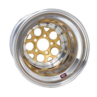 Weld Racing Wheel Racing Magnum 2.0 15x15'' Gold/Polished Magnum 2.0 5X4.5'' Bolt Pattern 4'' Backspace WE86-515208