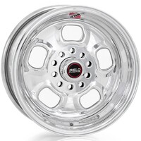 Weld Racing Street Wheel DFS Series 15x4 Polished Rodlite 5x4.5/5x4.75 1.875 Backspace WE93-54342