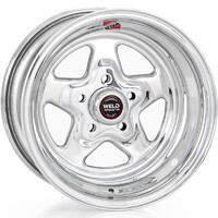 Weld Racing Street Wheel DFS Series 15x10 Polished Prostar 5x4.75 3.5 Backspace WE96-510276